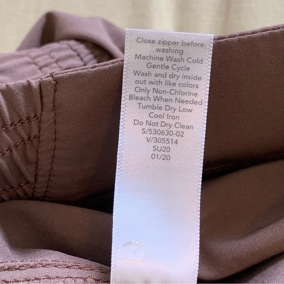 Athleta Chelsea Utility Jogger Pants Women 6 Mineral Brown Featherweight Stretch - Picture 16 of 16